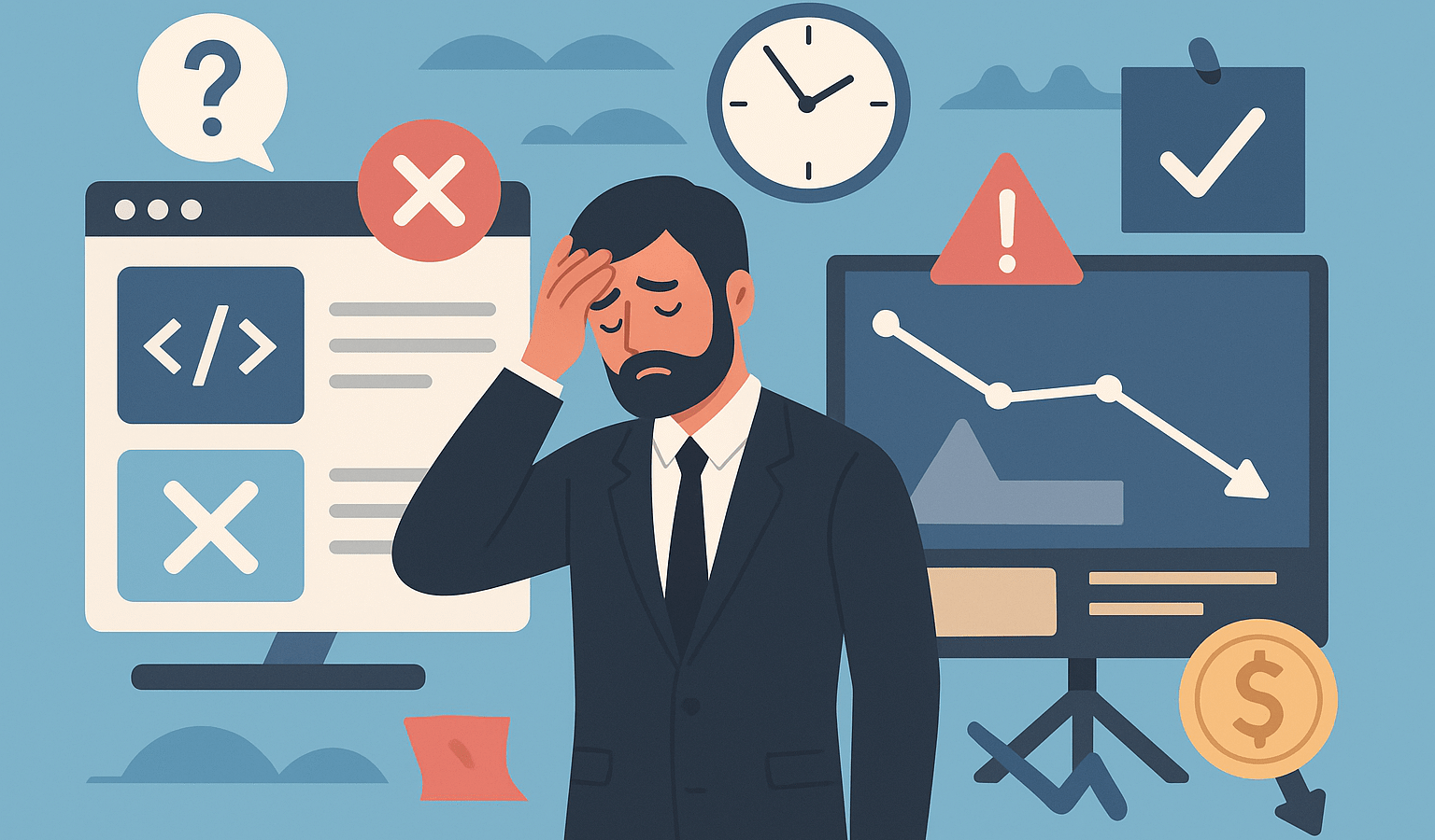 Top 5 Mistakes Businesses Make When Building Their First Website