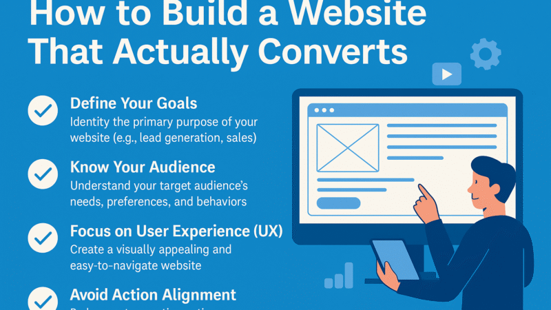How to Build a Website That Actually Converts